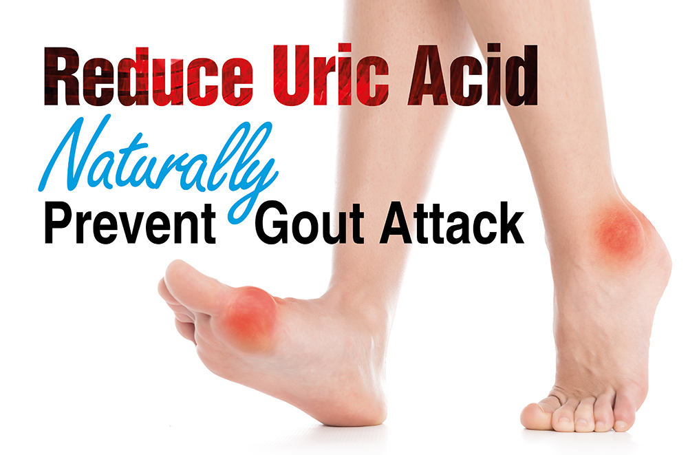 how to reduce uric acid home remedies