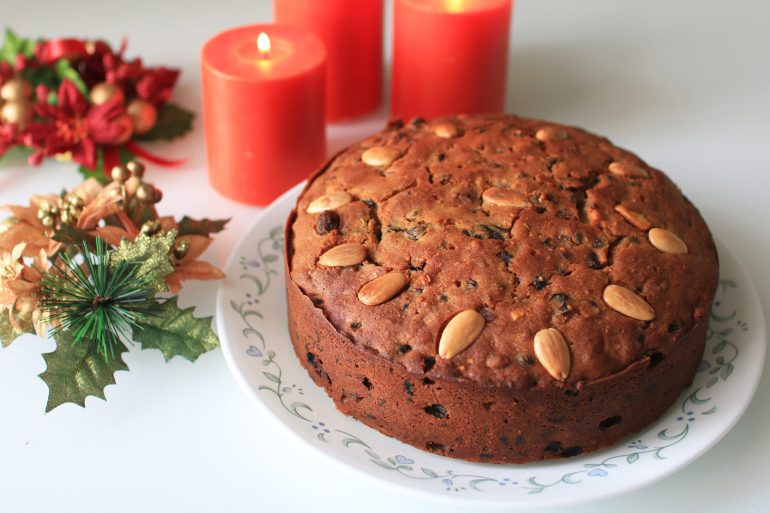 Delicious Dry Plum Cake with Cadbury Celebrations Pack to Amritsar India