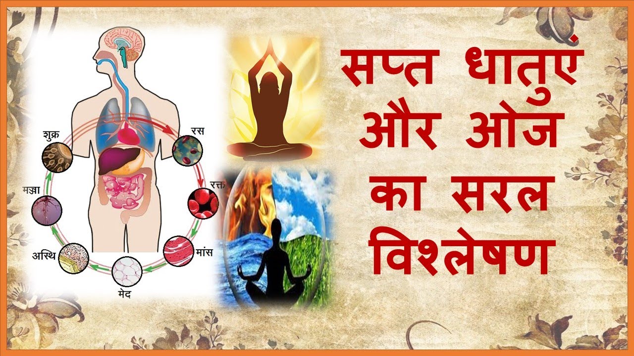 IMPORTANCE OF 7 DHATUS ACCORDING TO AYURVEVED Chandigarh Ayurved & Panchakarma Centre